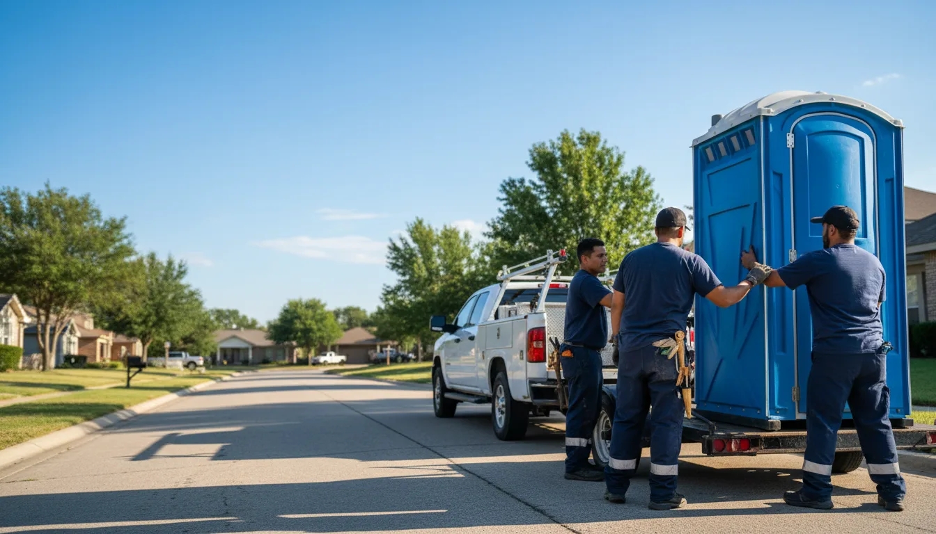 Portable Toilet Rental in Lincroft, NJ near me